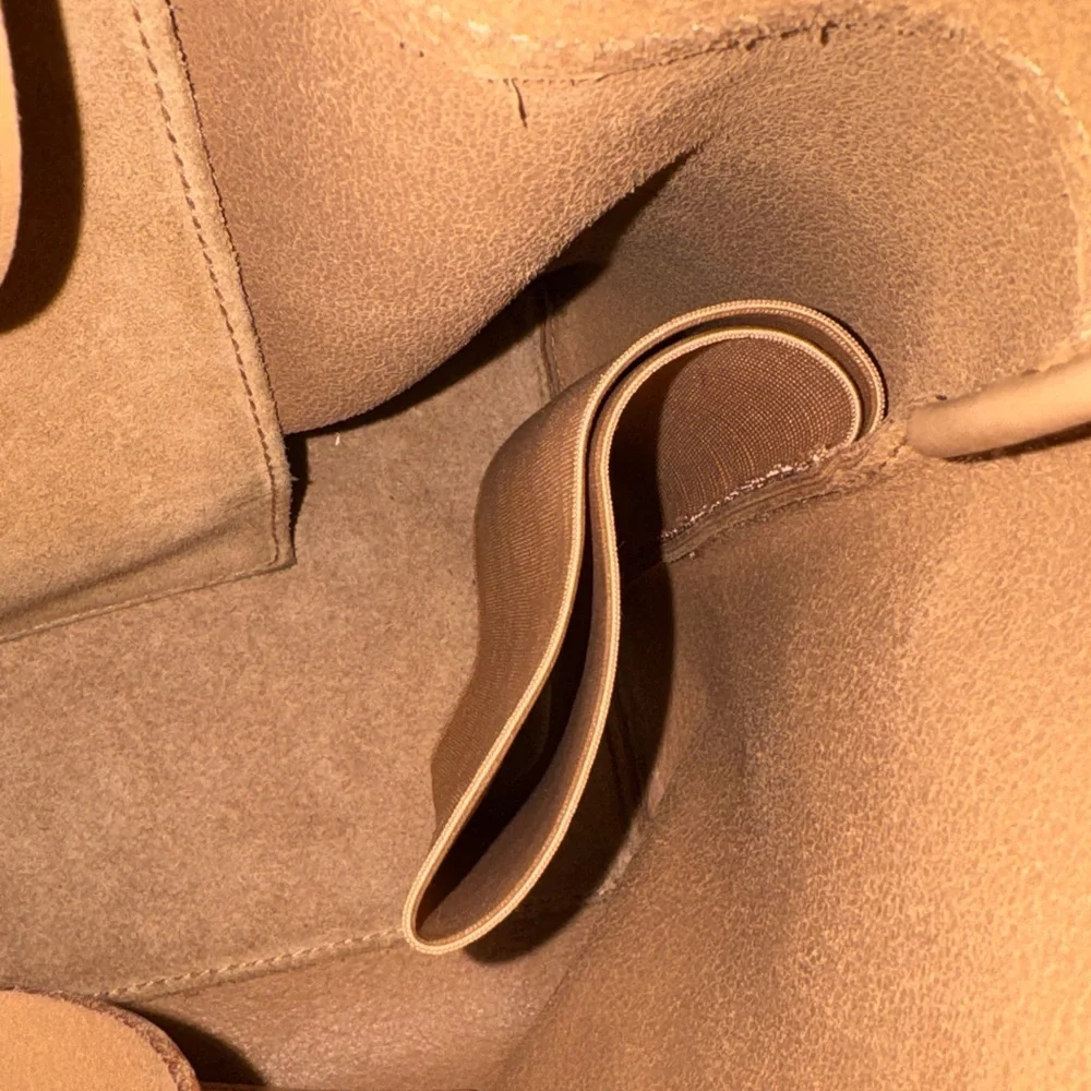 Madewell Elegant Tan Leather‎ Tote Bag